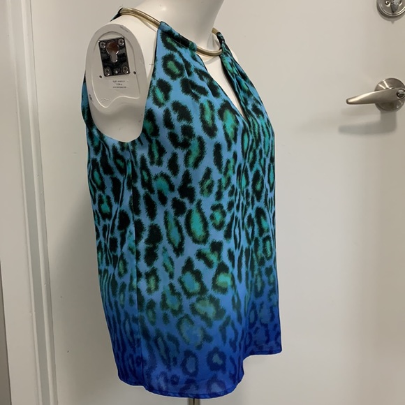 GUESS BY MARCIANO cobalt blue Leppard outfit - Picture 4 of 14